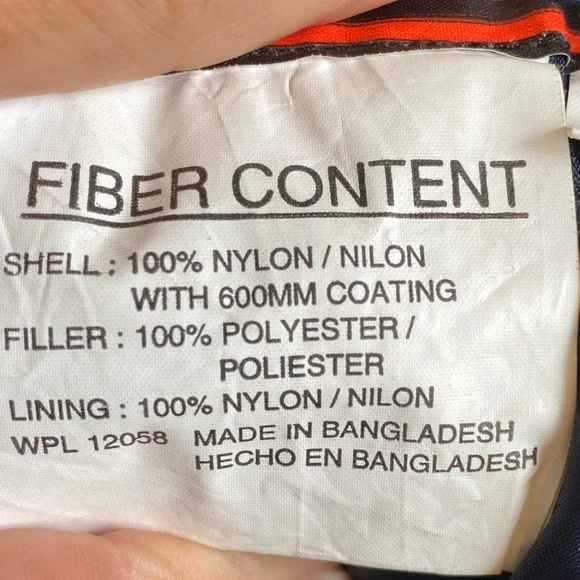 Men’s Swiss Alps Large Navy Snow Pants. - Picture 4 of 5